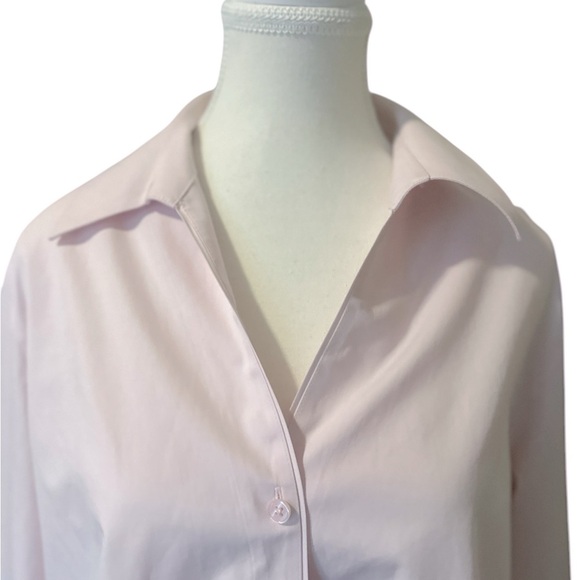 Jones New York Collection Platinum Non Iron Blouse, size 16, great Condition - Picture 2 of 6